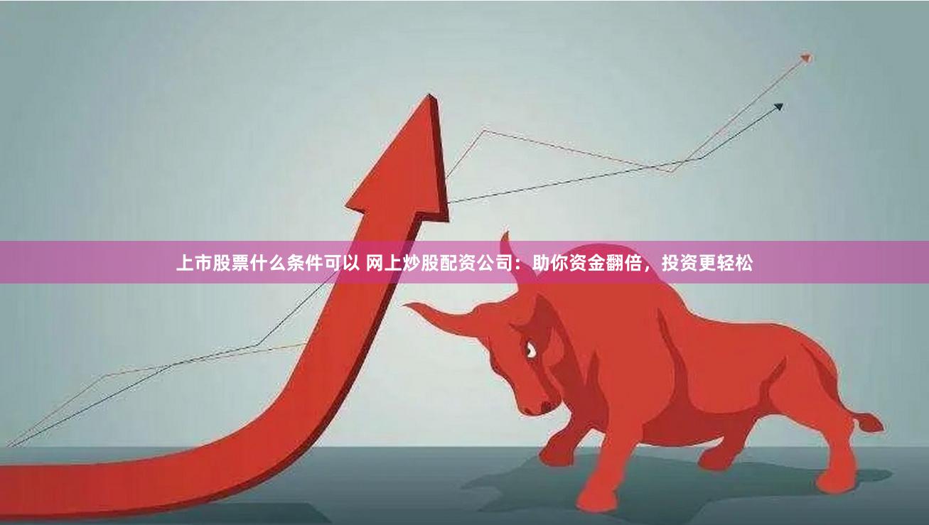 上市股票什么条件可以 网上炒股配资公司：助你资金翻倍，投资更轻松