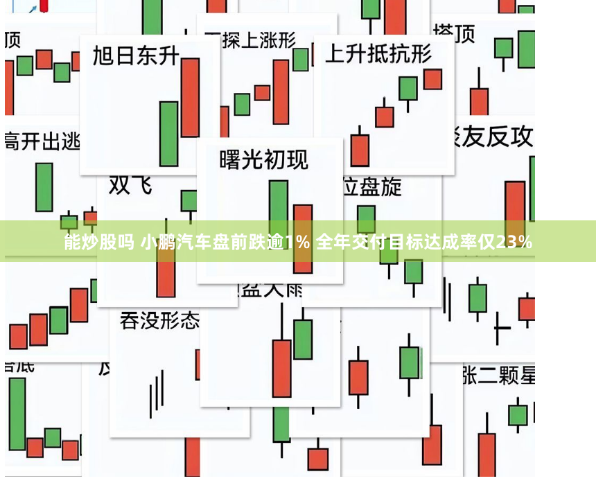 能炒股吗 小鹏汽车盘前跌逾1% 全年交付目标达成率仅23%