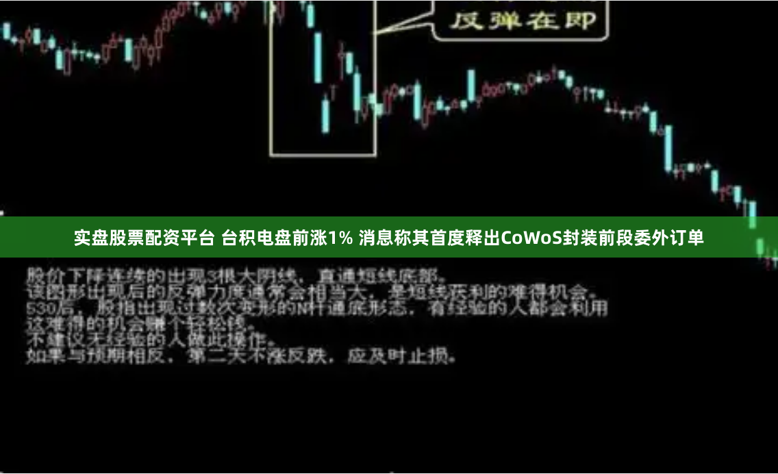 实盘股票配资平台 台积电盘前涨1% 消息称其首度释出CoWoS封装前段委外订单
